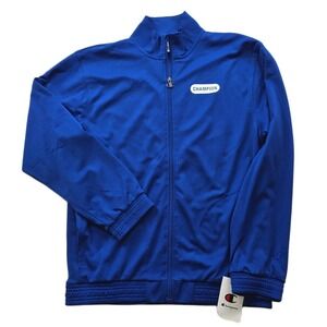 Champion‎ Game Day Attack Mesh Full Zip Track Jacket Mens XL Blue $65 NEW